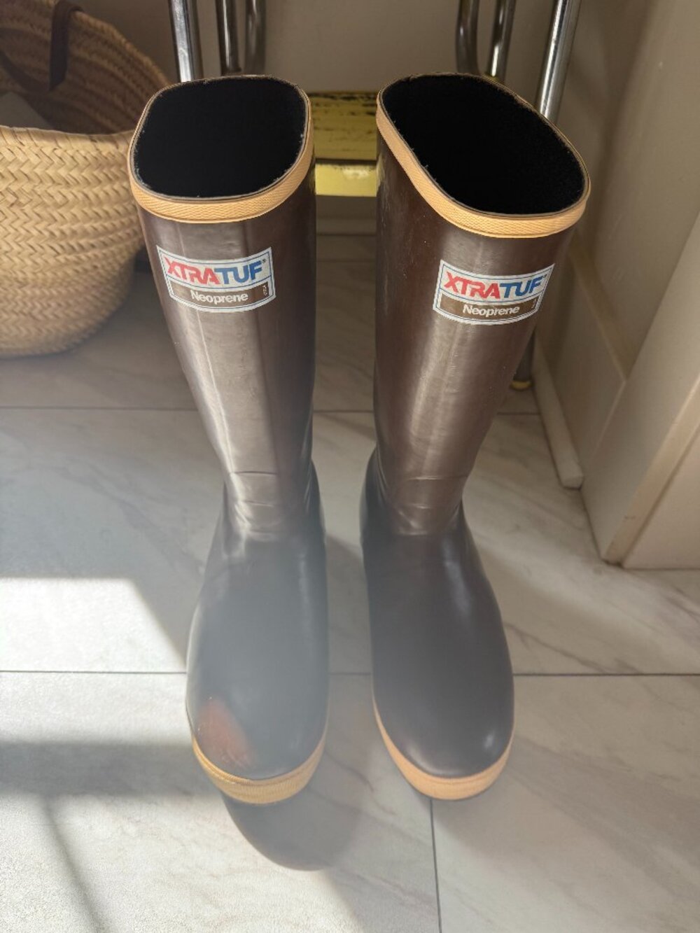 XtraTuf Boots Size 6 Mens = Size 9 Women